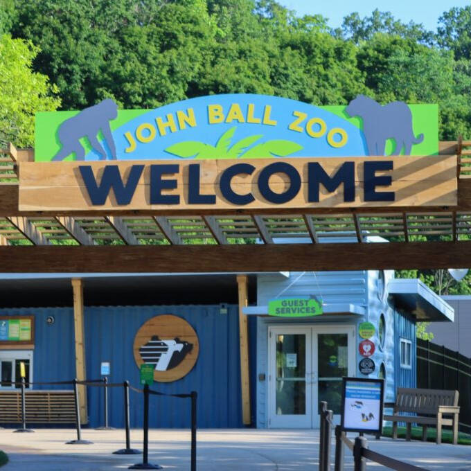 John Ball Zoo Entrance